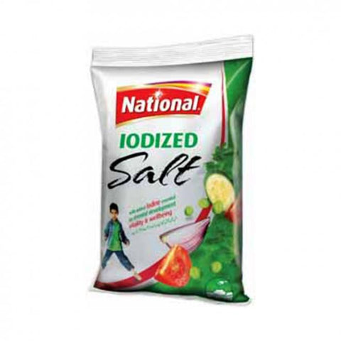 National Iodized Table Salt 800 GM