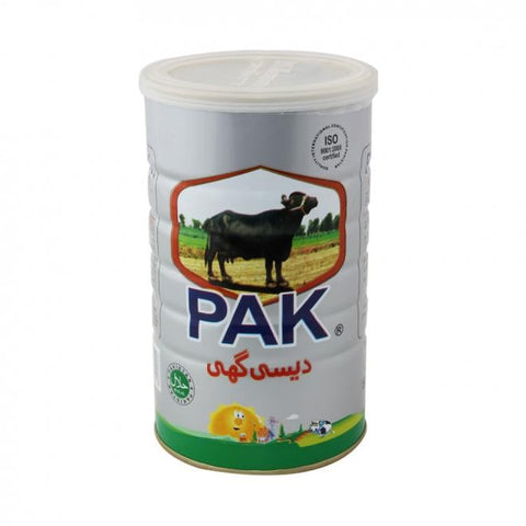 Desi Ghee Tin Pak 1 KG Net Weight 870 Gm