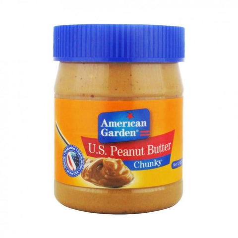 American Garden Peanut Butter Chunky 12OZ
