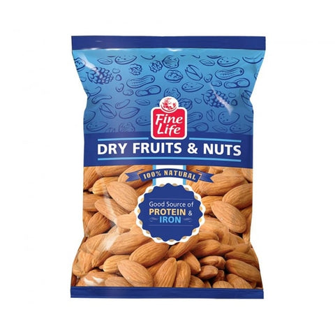 Fine Life Almonds American Roasted 500GM
