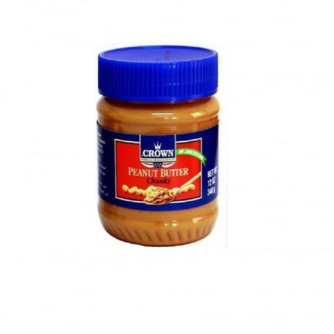 CROWN Peanut Butter Chunky 12OZ