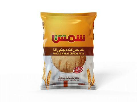 Shams Grains Chakki Atta 10KG