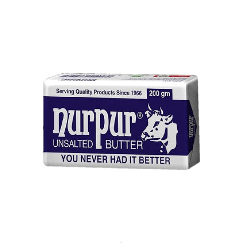 NURPUR Butter Unsalted 200 GM