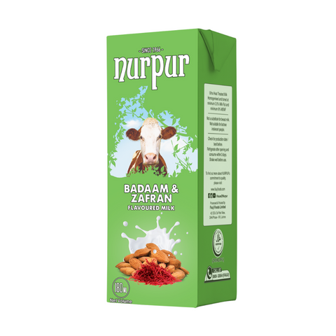 NURPUR Flavored Milk Badam Zafran 200 ML